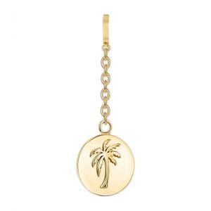 NEW DORNE women's calm palm memento charm in gold